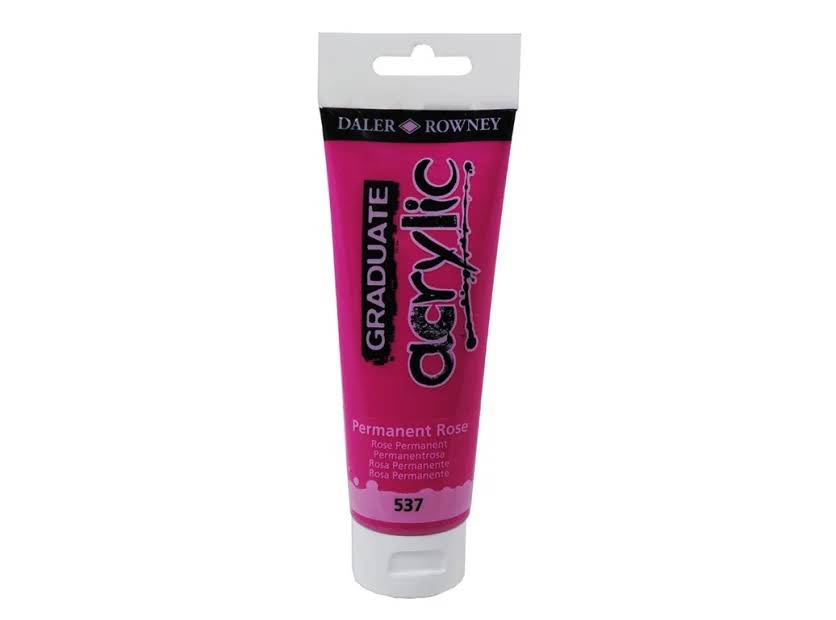 PINTURA ACRILICA DALER ROWNEY GRADUATE ACRYLIC 120 ML ROSA PERMANENTE