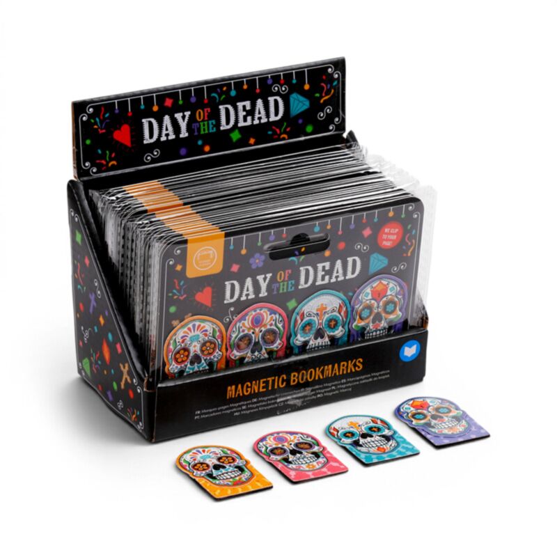 SET MARCAPÁGINAS DIA MUERTOS BOOK44