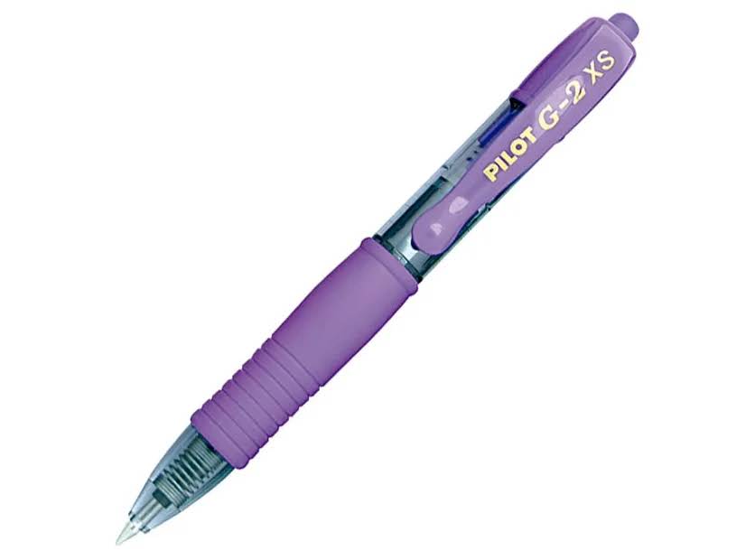 BOLIGRAFO TINTA GEL PILOT G-2 PIXIE VIOLETA