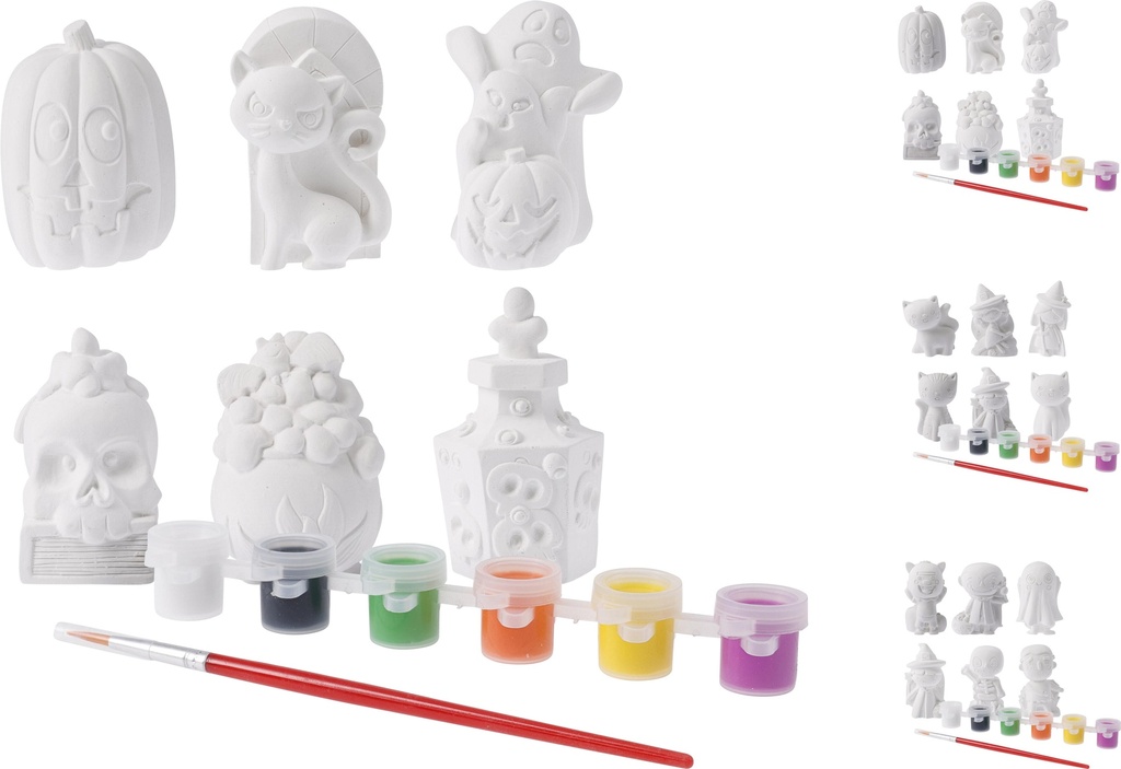 SET PINTAR FIGURAS HALLOWEEN 13PZS