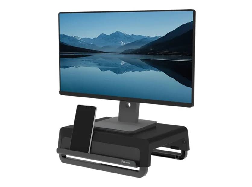 SOPORTE MONITOR FELLOWES BREYTA NEGRO