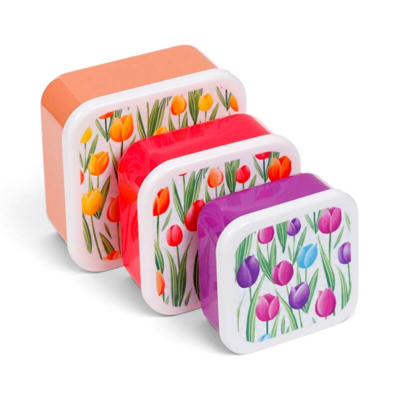 SET DE 3 FIAMBRERAS TULIPANES M/L/XL