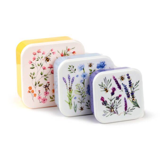 SET DE 3 FIAMBRERAS ABEJAS Y NECTAR