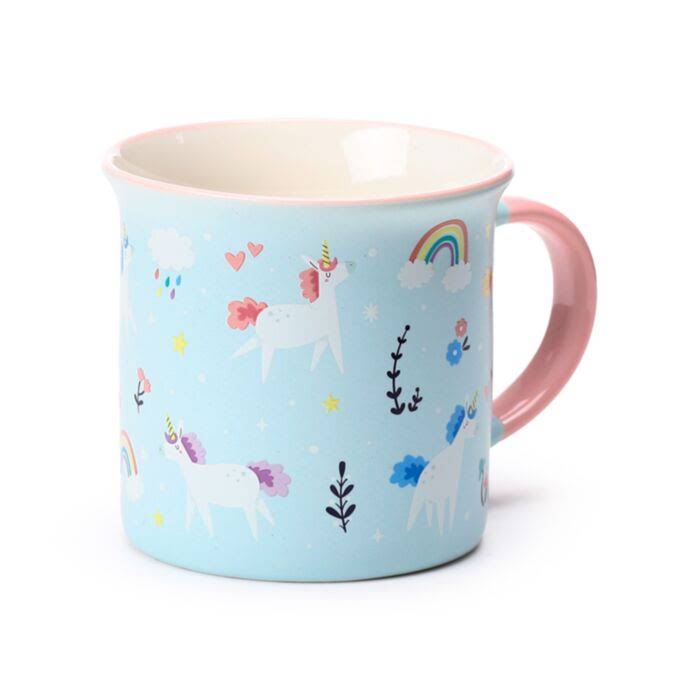 TAZA DE PORCELANA UNICORNIO MAGICO
