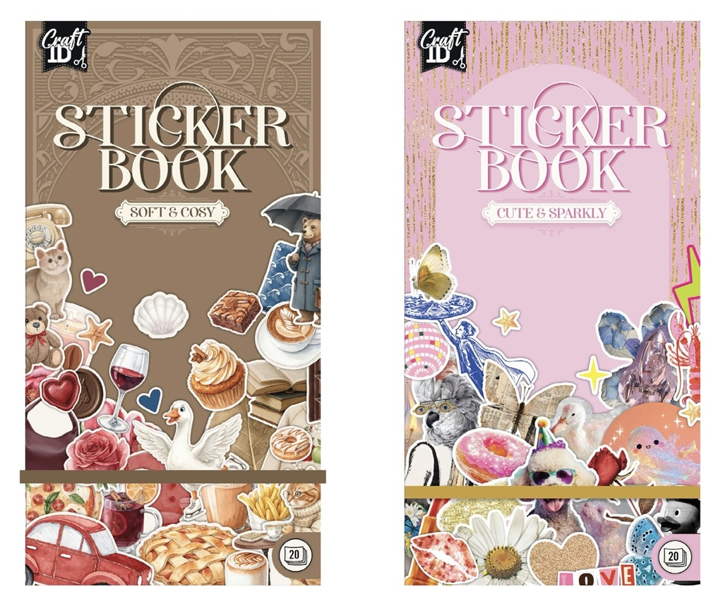 LIBRO PEGATINAS CON FOIL 20H