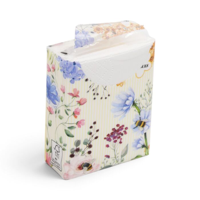 PACK 8 PAÑUELOS ABEJAS Y NECTAR