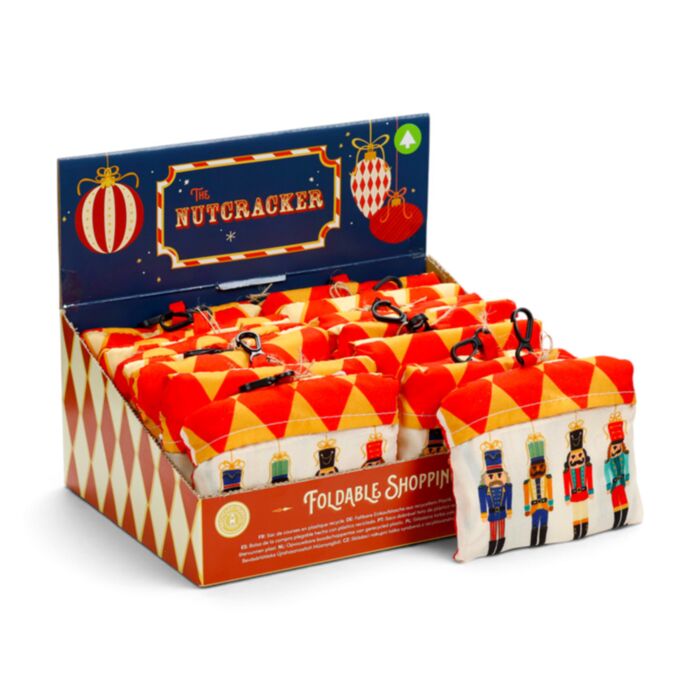 BOLSA PLEGABLE NAVIDAD CASCANUECES