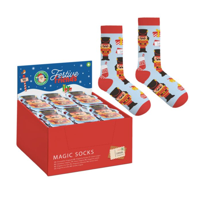 CALCETINES COMPRIMIDOS NAVIDAD CASCANUECES
