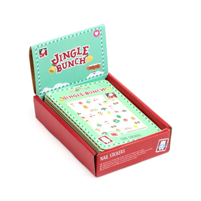 PEGATINAS PARA UÑAS NAVIDAD JINGLE BUNCH