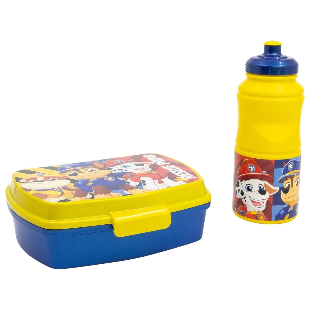 SET SANDWICHERA Y BOTELLA PAW PATROL BOY