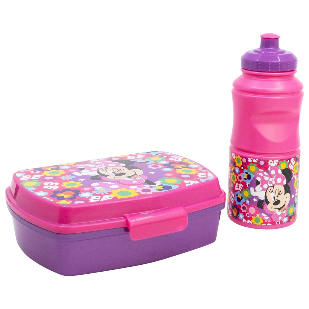SET SANDWICHERA Y BOTELLA MINNIE
