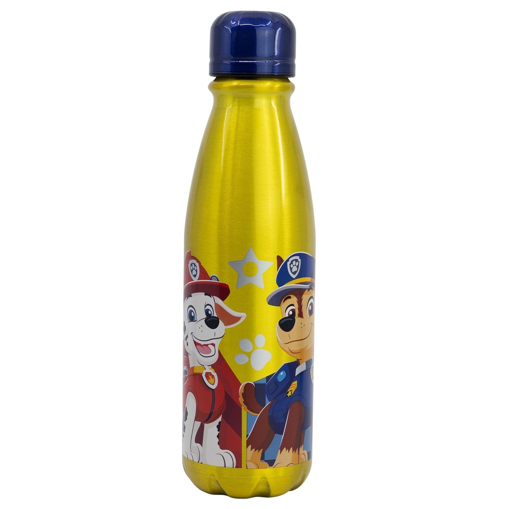 BOTELLA ALUMINIO INFANTIL 600 ML PAW PATROL BOY