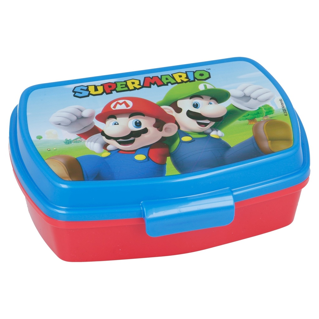 SANDWICHERA RECTANGULAR SUPER MARIO