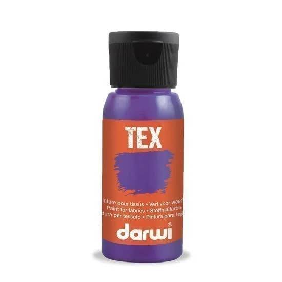 PINTURA DARWI TEXTILE 50 ML LILA
