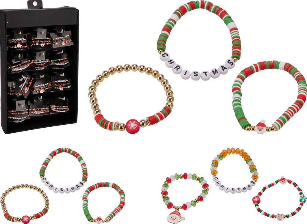 PULSERAS SET 3PZS 5CM SURTIDAS