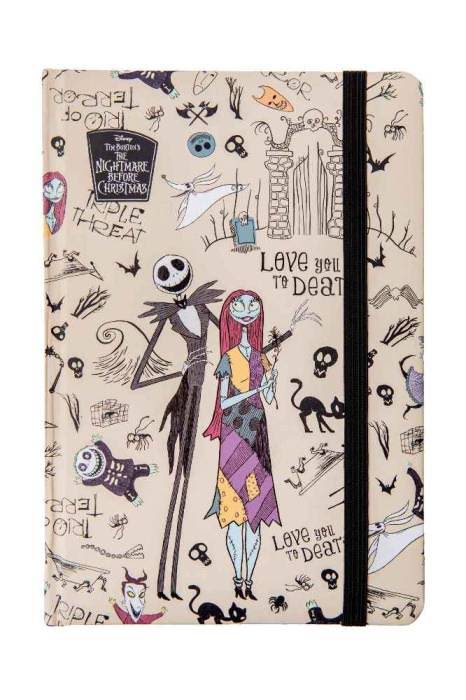 COOLPACK CUADERNO A-5 C/GOMA PESADILLA ANTES DE NAVIDAD