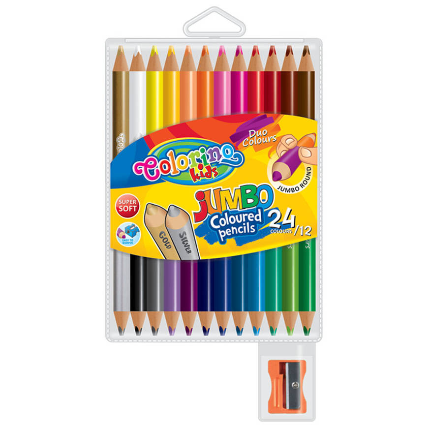 LAPICES COLOREAR JUMBO 12 COLORES