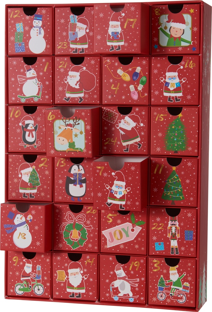 CALENDARIO ADVIENTO PAPEL