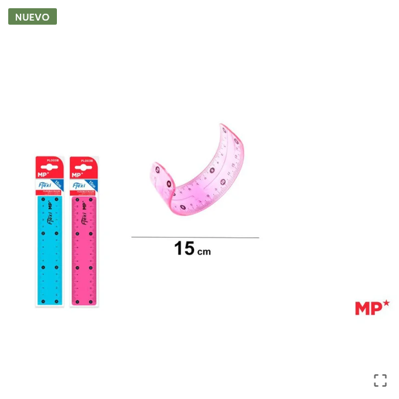 REGLA FLEXIBLE 15 CM
