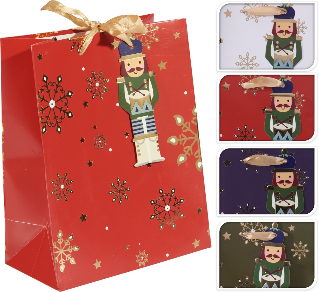BOLSA REGALO NAVIDAD ORO 4SURT