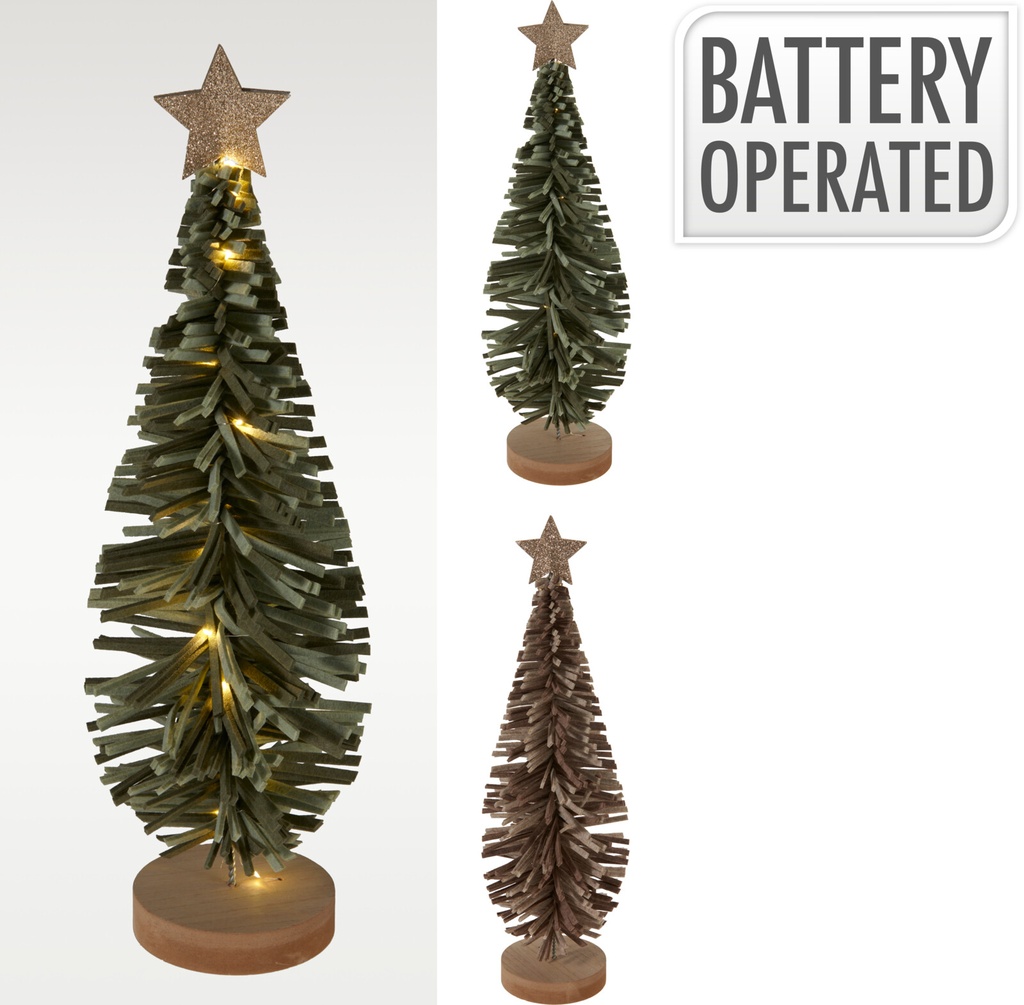 ARBOL FIELTRO LED 50CM 2MOD