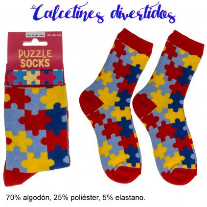CALCETINES PUZZLE TALLA 36-42