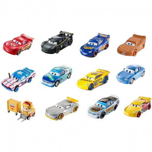 COCHES PERSONAJES CARS 3 MATTEL