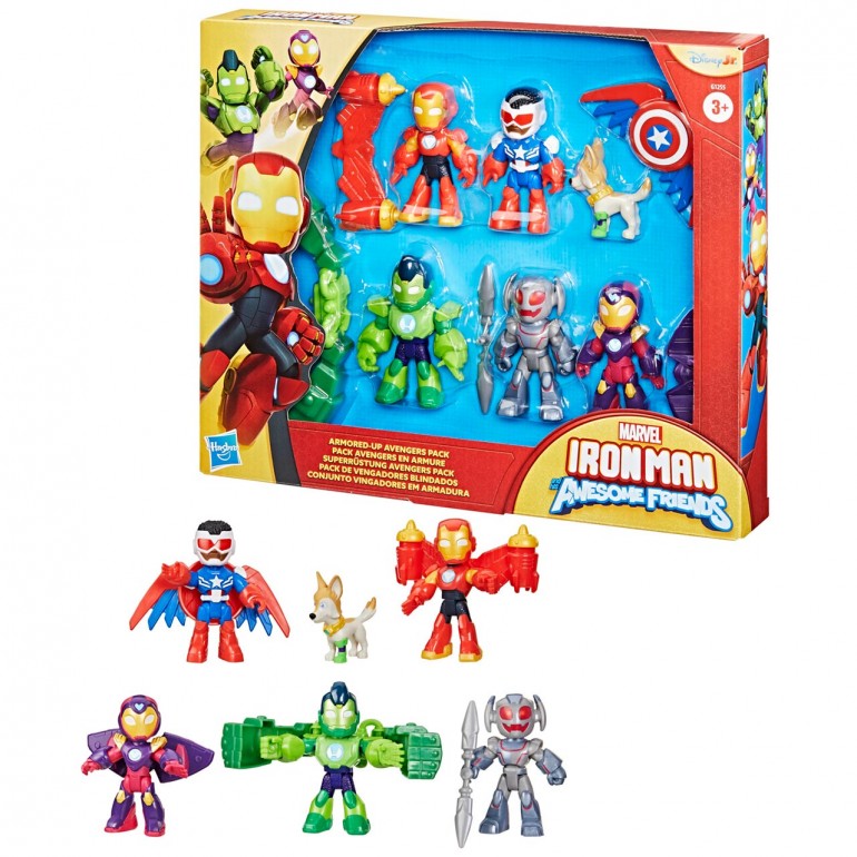 PACK VENGADORES IRON MAN Y HIS AWESOME FRIENDS