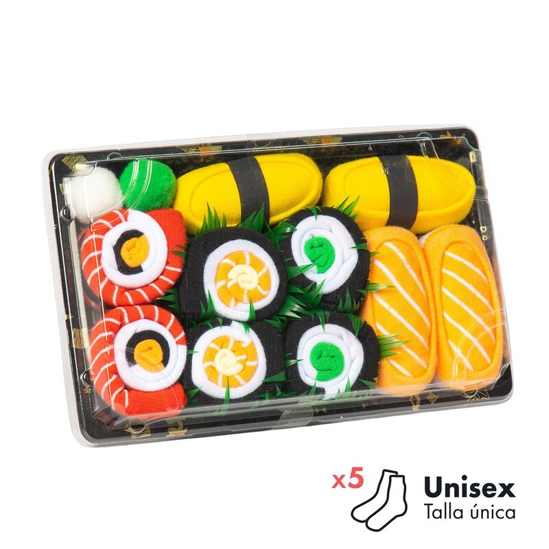 SET CALCETINES SUSHI 5 PARES