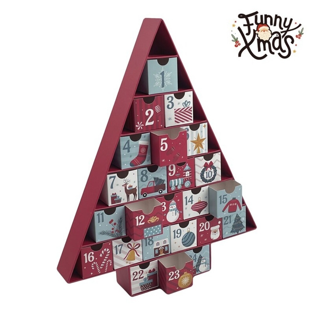 CALENDARIO DE ADVIENTO ARBOL XMAS