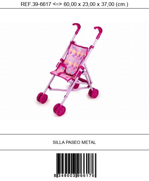SILLA PASEO METAL