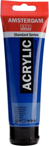 [000392] ACRILICO 120ML AZUL FTALO