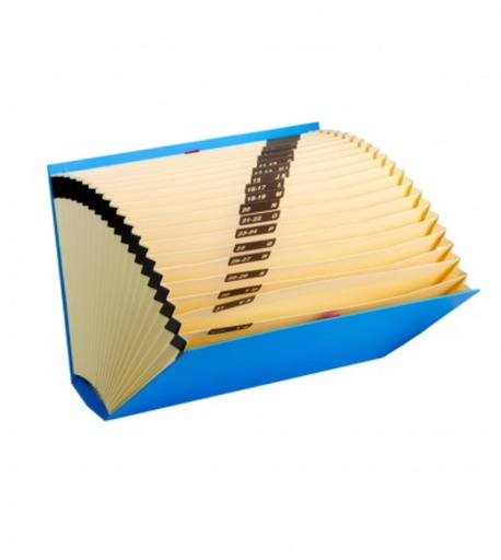 [212270] ACORDEON Fº FORRADO 20DP AZUL