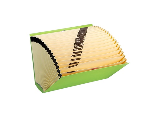 [212271] ACORDEON Fº FORRADO 20DP VERDE