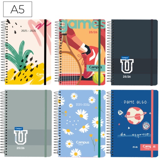 [003572] AGENDA ESC. 25 CAMPUS A5 FORRADA S/V