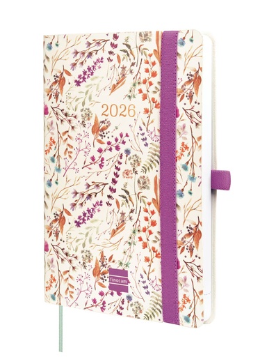 [001064] AGENDA FINO.16M CAPRI F4 SVH 25-26 HAPPY