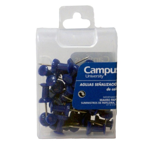[040192] AGUJAS SEÑALIZACION AZUL MAKRO