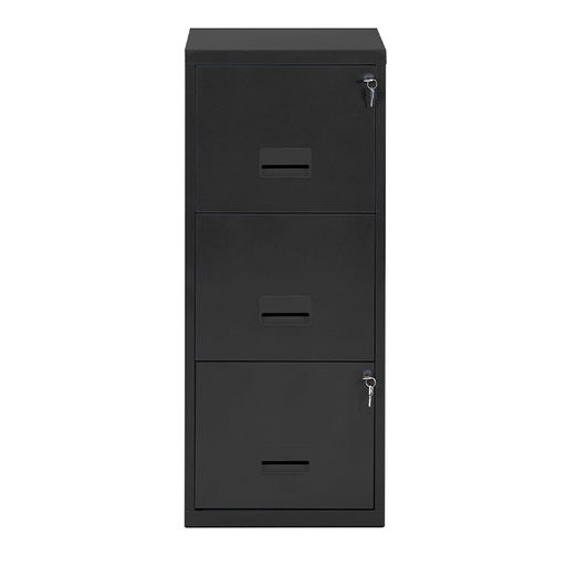 [289710] ARCHIVADOR MAXI 3 CAJONES NEG