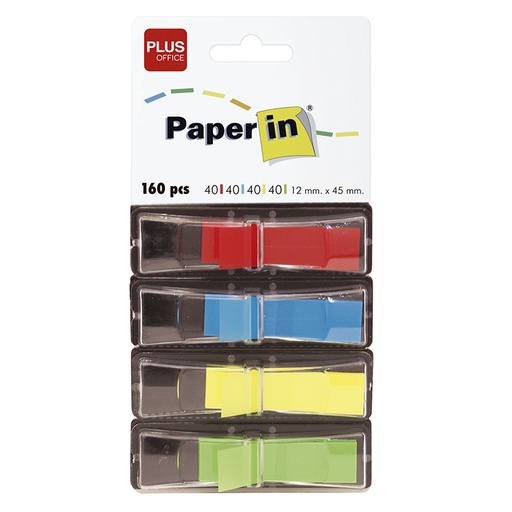[002219] BANDERITAS PAPER-IN 12X45 4COL 160UD