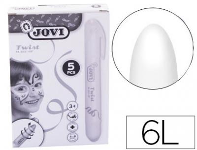 [000070] BARRA MAQUILLAJE JOVI TWIST FACE 5UD BLANCO 19101