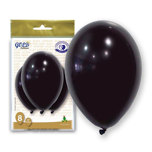 [000596] BOLSA 8 GLOBOS 12GP-14 NEGRO
