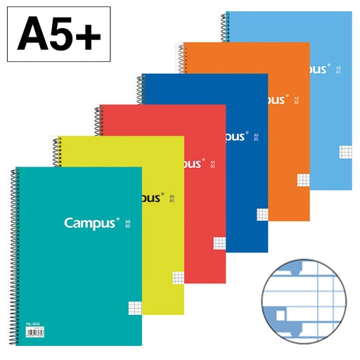 [003224] BLOC A5 T.D. 80H 70GR 4mm CM