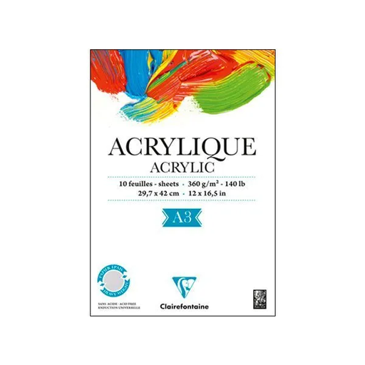 [032621] BLOC ACR.360G 10H ENCOLADO A3 96309C