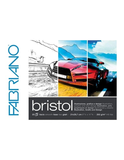 [622357] BLOC BRISTOL 1L A5 20H 250GR