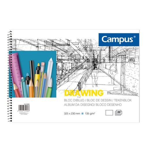 [600283] BLOC DIBUJO ESPIRAL C/REC. MAK