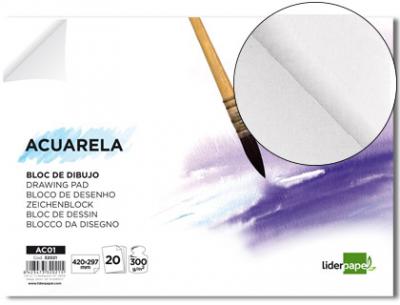 [650561] BLOC DIBUJO LIDER ACUARELA 32020