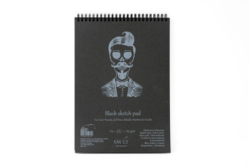 [651000] BLOC DIBUJO NEGRO A4 EB-30TS