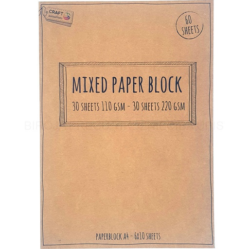 [789410] BLOC MIXED PAPER CR0818/21GE