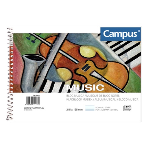 [630151] BLOC MUSICA C.20H.MAKRO PAPER