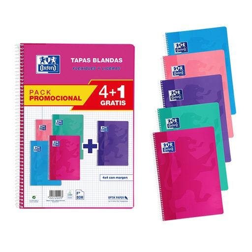 [002395] BLOC OXFORD Fº80/H T.B. 4mm PA